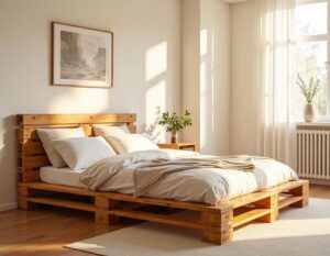 Palettenbett