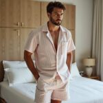 Sommerschlafanzug für Herren