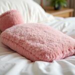 Wärmflasche mit rosa flauschigen Bezug (NF)