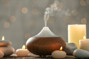 Aromatherapie Diffuser für einen guten Schlaf (de.depositphotos.com)