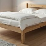 Holz-Bettgestell als Doppelbett (NF)