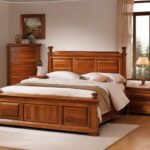 Massivholzmöbel Schlafzimmer, (NF)