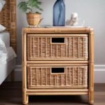 Rattan-Nachtschrank (NF)