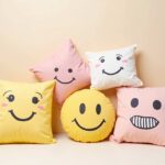 Smiley Deko-Kissen