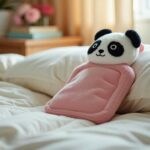 Wärmflasche mit einem Panda Bezug (NF)
