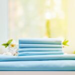 Blaue Bettwäsche frisch gewaschen (de.depositphotos.com)
