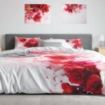 Tagesdecke mit Rosenmotiv (NF)