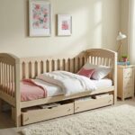 Kinderbett mit Stauraum (NF)